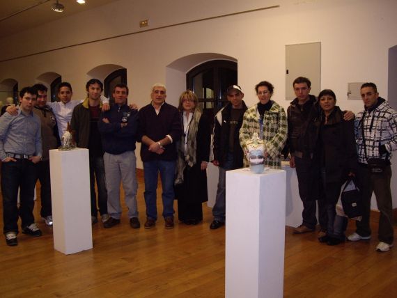 Exposición de cerámicas. Antiguo Instituto. Gijón. febrero 2009